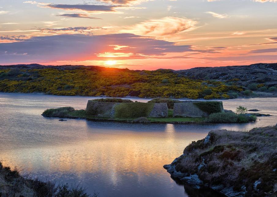 דירות Dungloe Lakeside Lodging מראה חיצוני תמונה